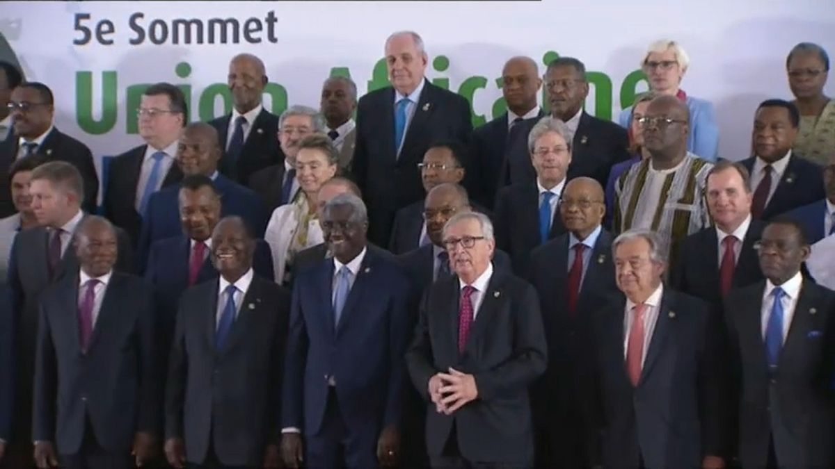 EU-Africa summit leaders back migrant evacuation from Libya
