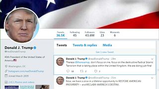 Trump Twitter'da yine skandal oldu