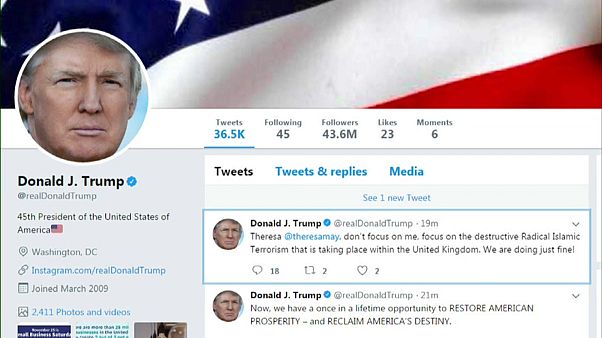 Trump Twitter'da yine skandal oldu Trump Twitter'da yine skandal oldu