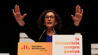 Marta Rovira, la chef de file de la gauche radicale (ERC)