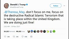 Un tweet incendiaire « à la Trump »