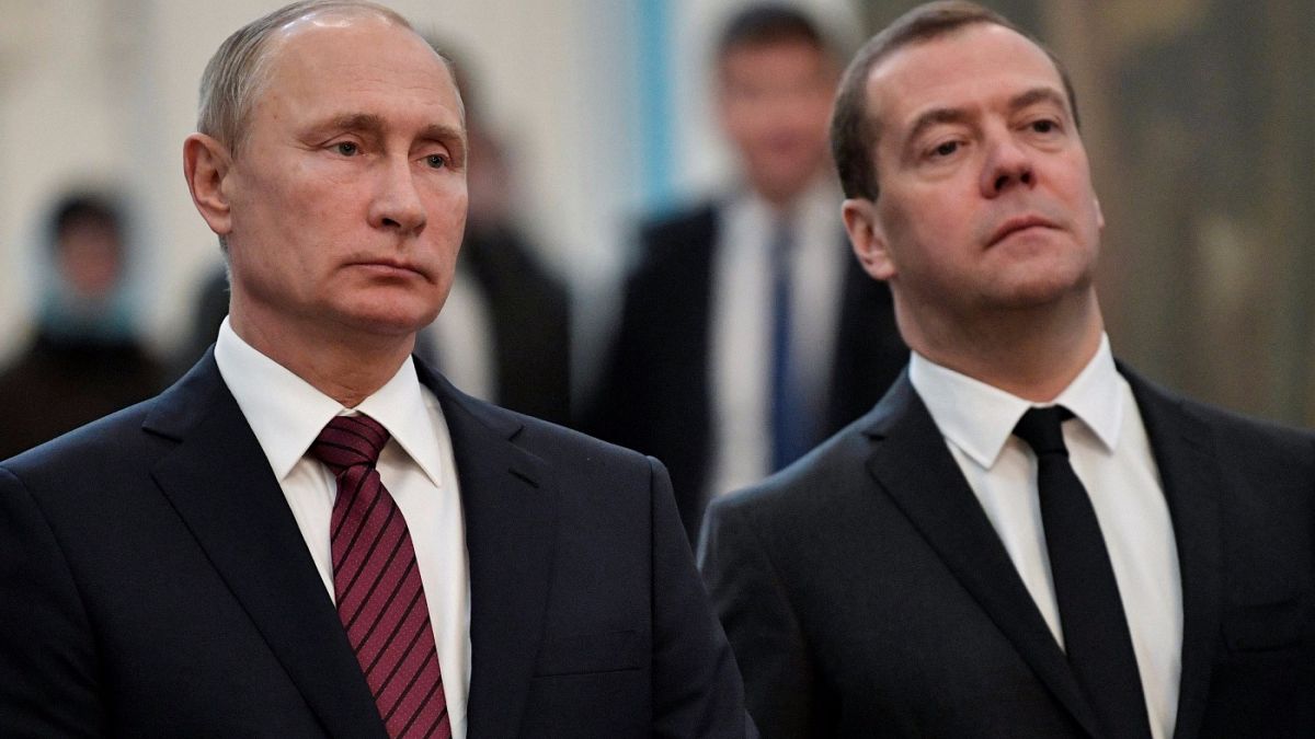 Βλαντιμίρ Πούτιν και Ντιμίτρι Μεντβέντεφ