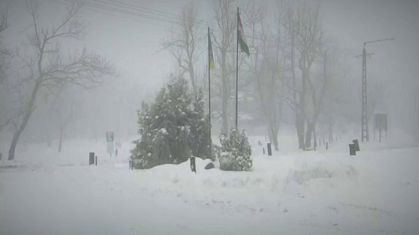 La neige est arrivée La neige est arrivée
