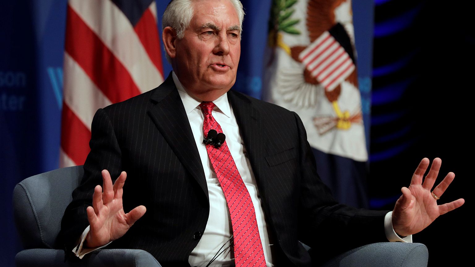 Donald Trump desmiente los rumores de un posible despido de Rex Tillerson