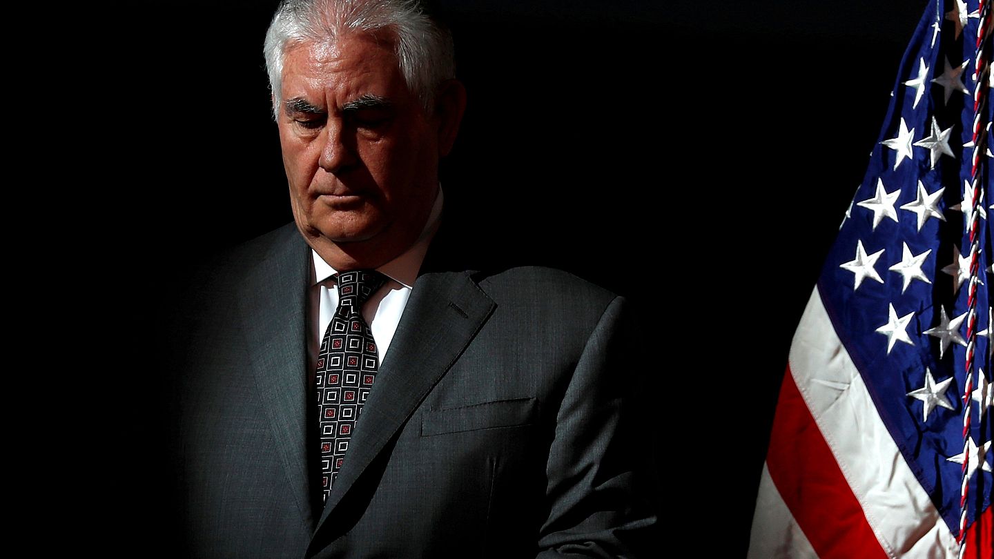 rex tillerson simdilik gorevde euronews