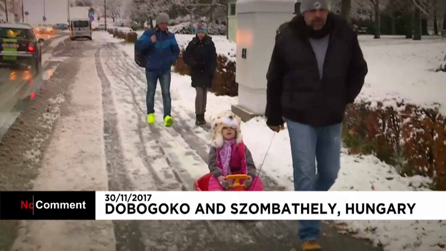 Megérkezett Európába a tél