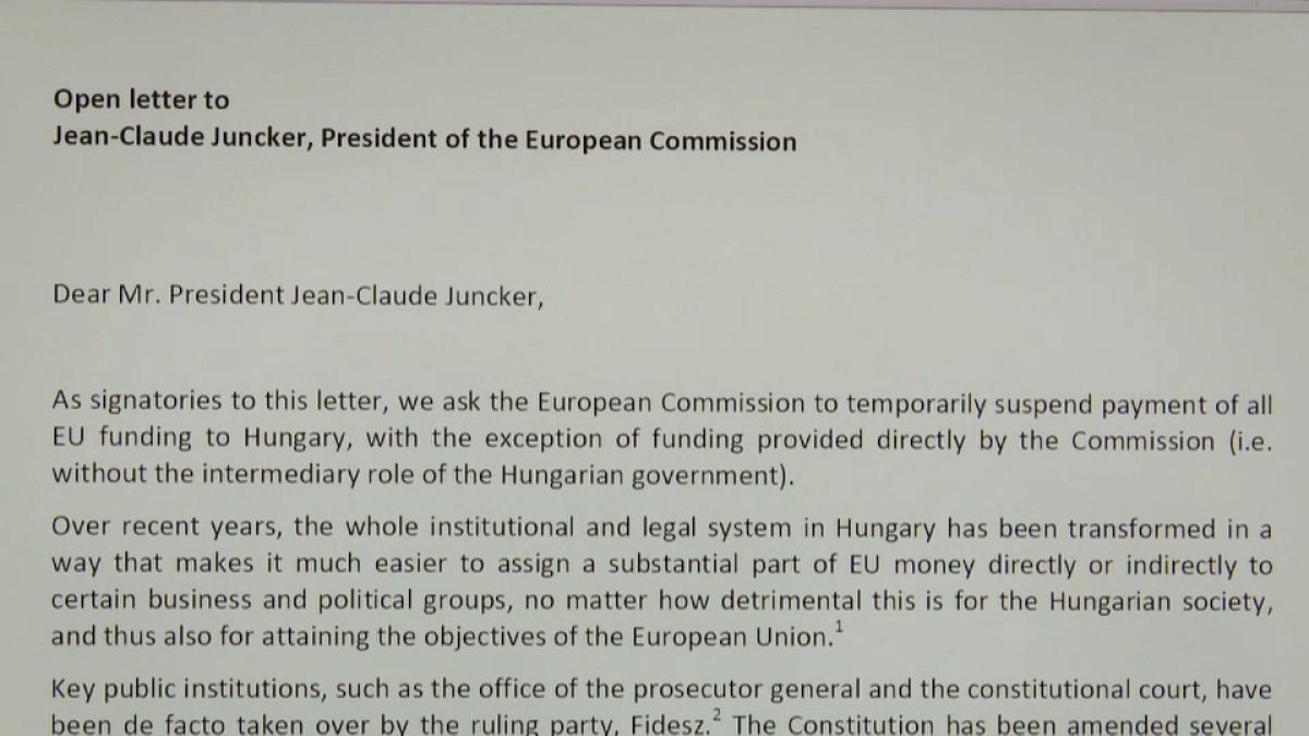 La lettre à l'UE qui fâche Budapest