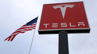 Tesla charging station 