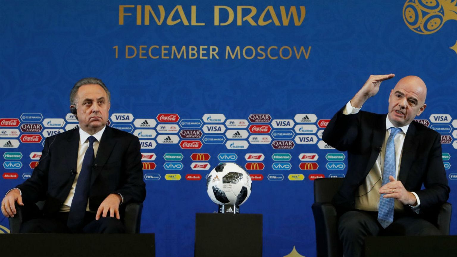 World Cup 2018: who's playing who in Russia next year