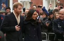 Harry & Meghan woo the crowds with first official outing