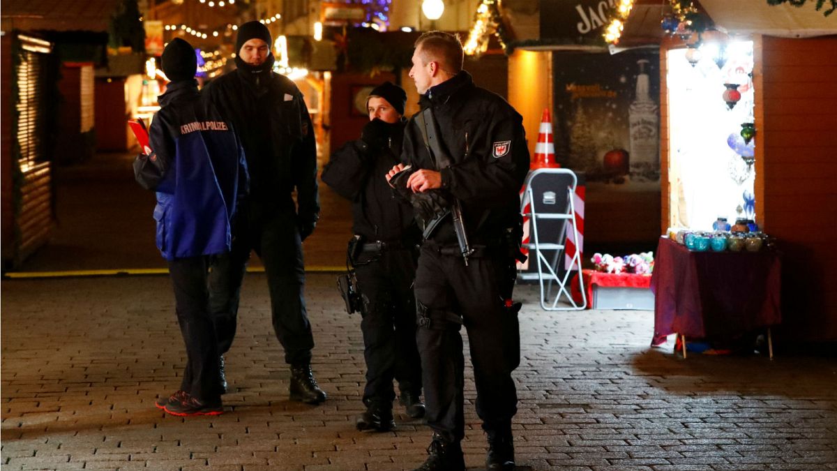 Explosives found at Potsdam Christmas market: German police