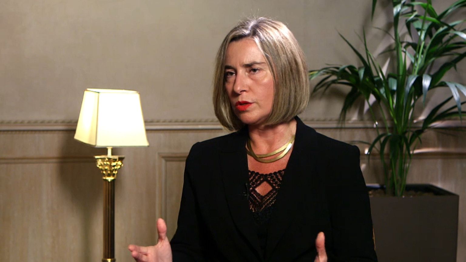 Federica Mogherini appelle à l'unité de la communauté internationale