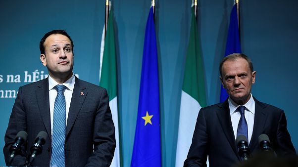 Irish Taoisaech Leo Varadkar and European Council President Donald Tusk Irish Taoisaech Leo Varadkar and European Council President Donald Tusk