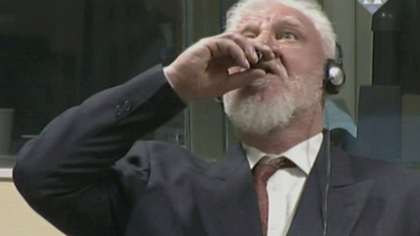 'Hırvat General Praljak potasyum siyanür içerek intihar etti' 'Hırvat General Praljak potasyum siyanür içerek intihar etti'