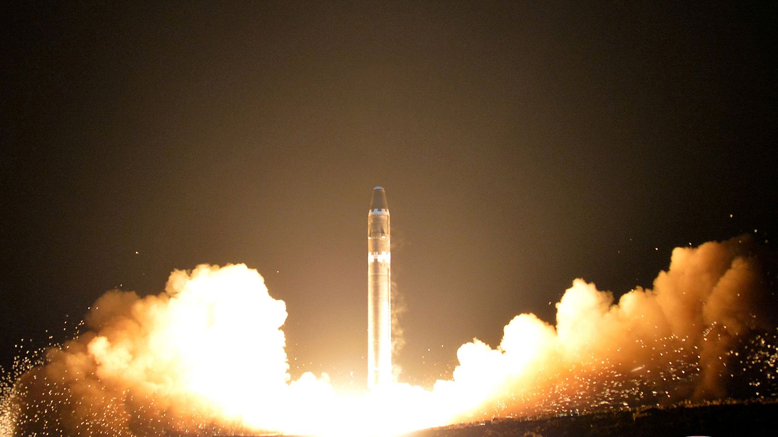 Eine nordkoreanische Interkontinentalrakete.