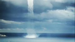 Tornado passou por Sanremo, em Itália