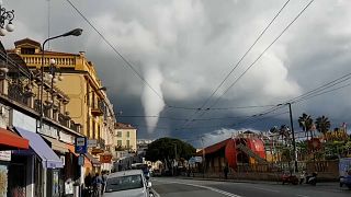 Tornado atinge Sanremo