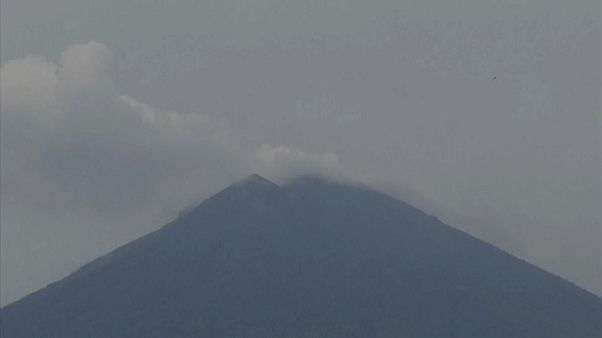 El volcán Agung da un respiro en Bali El volcán Agung da un respiro en Bali