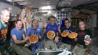 La pizza dello spazio