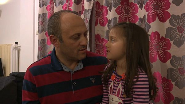 Tahsin con su hija Rana Tahsin con su hija Rana