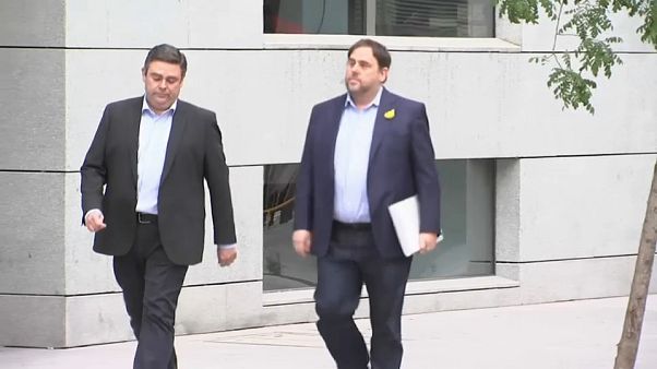 Catalunha: Junqueras e Forn ficam em prisão preventiva Catalunha: Junqueras e Forn ficam em prisão preventiva