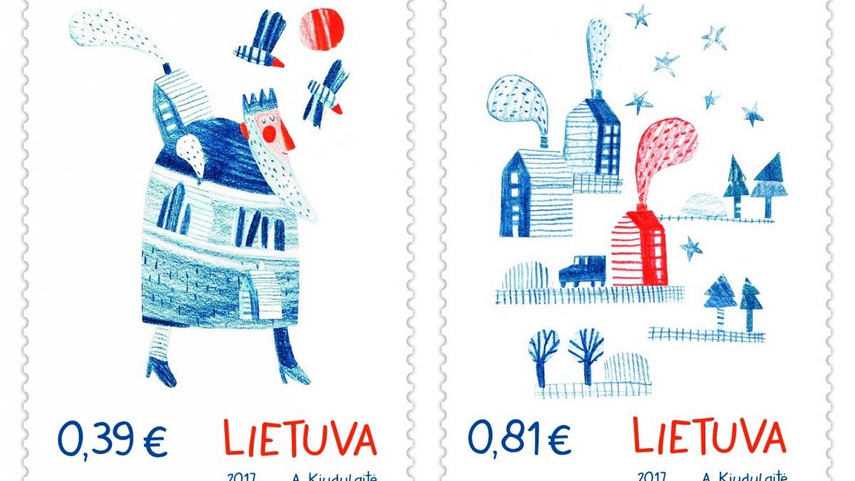 Briefmarken mit Lebkuchengeruch