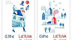 Briefmarken mit Lebkuchengeruch