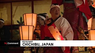 Festival de Chichibu no Japão juntou milhares de pessoas