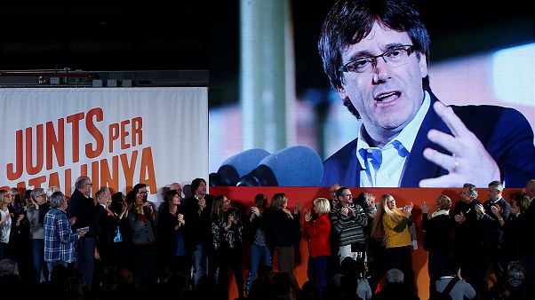 Catalogne : entre exilés et prisonniers, le coup d'envoi de la campagne électorale Catalogne : entre exilés et prisonniers, le coup d'envoi de la campagne électorale