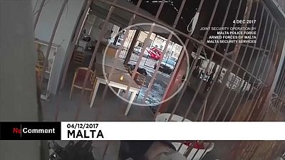 Polícia partilha imagens da investigação do assassinato da jornalista maltesa