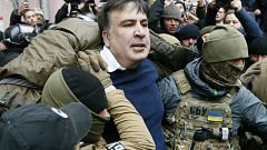 Ουκρανία: Επεισοδιακή σύλληψη του Σαακασβίλι