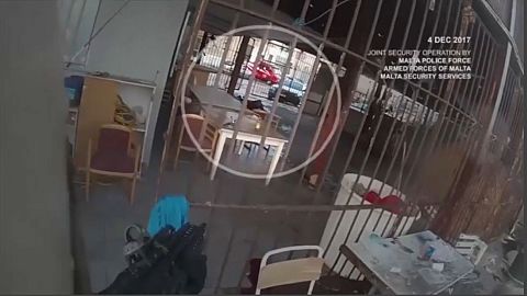 Rendőrségi akció Máltán - így fogták el a gyanúsítottakat
