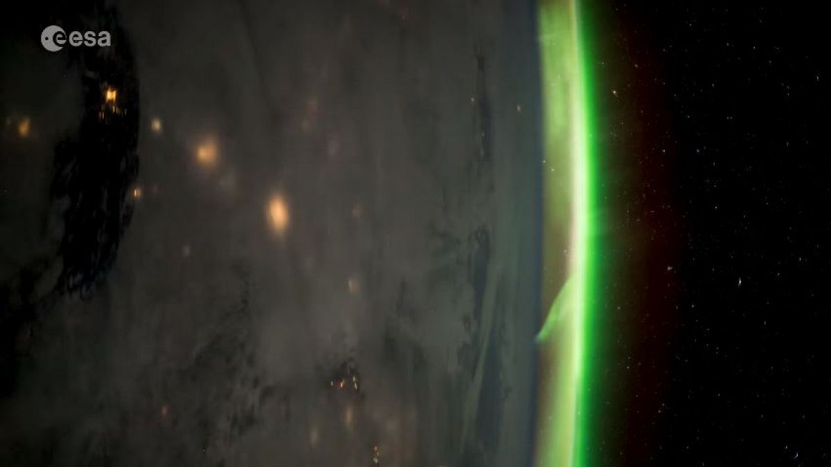 Watch: Astronaut's time-lapse shows stunning auroras grip earth