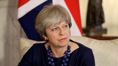 Britain's Prime Minister Theresa May meets Spain's Prime Minister Mariano R