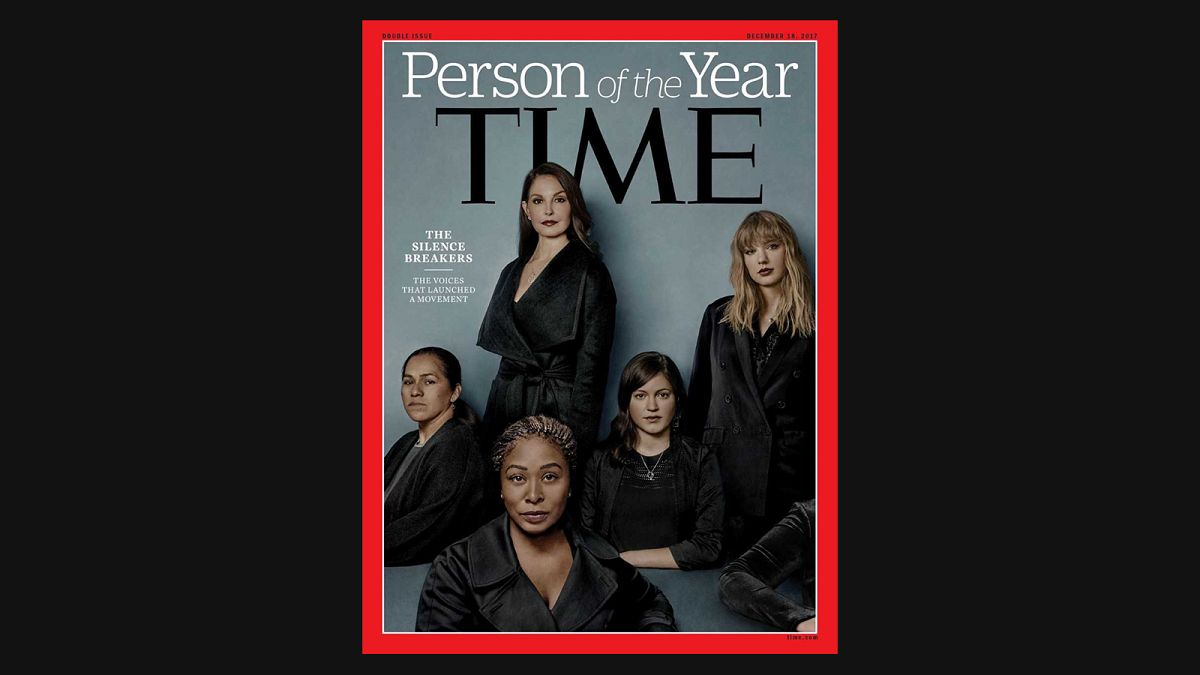 #MeToo 'silence breakers' named Time's Person of the Year 