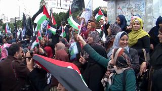Trump Gazze'de protesto edildi