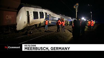 Accidente de tren en Alemania