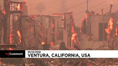 Пожары в Калифорнии не утихают