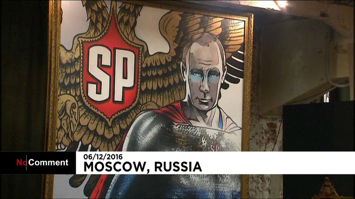 Путин - супермен, Дед Мороз и богатырь