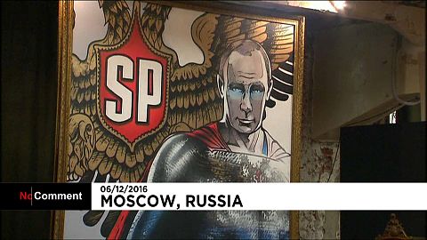 Путин - супермен, Дед Мороз и богатырь