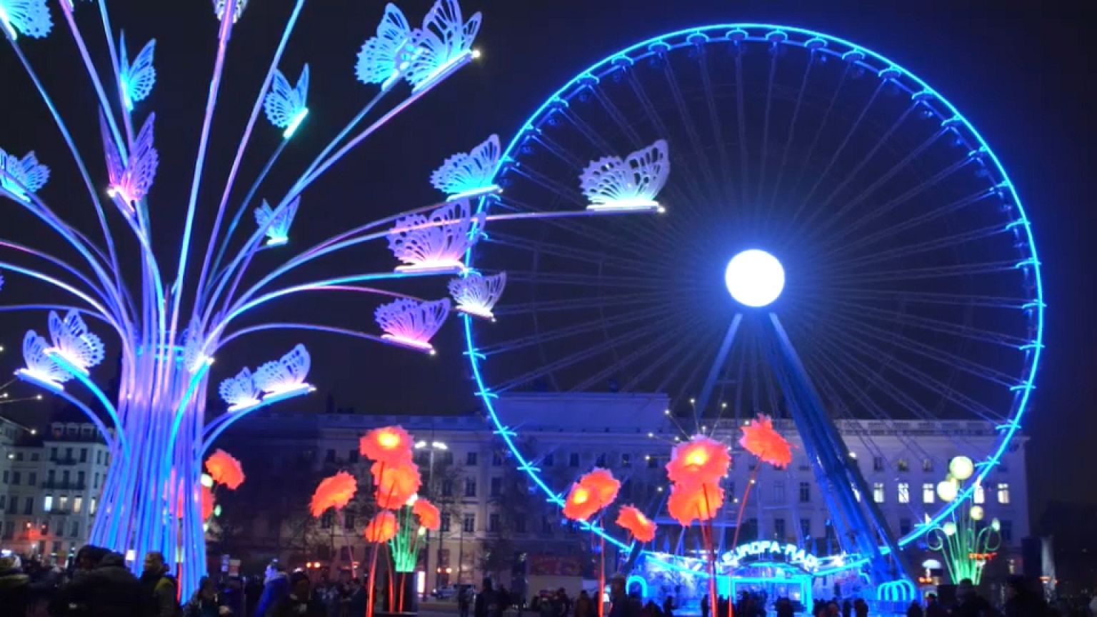 Lyon wird zum Lichtermeer