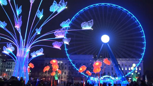 Lyon wird zum Lichtermeer Lyon wird zum Lichtermeer