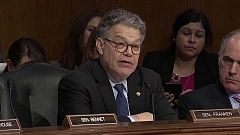 Senator Franken will anounce today if he'll stay as Senator