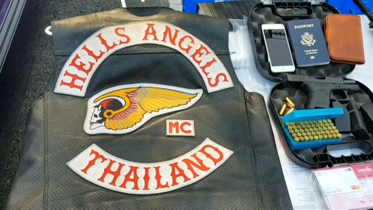 Four Members Of Thai Hells Angels Arrested For Drug Offences Euronews