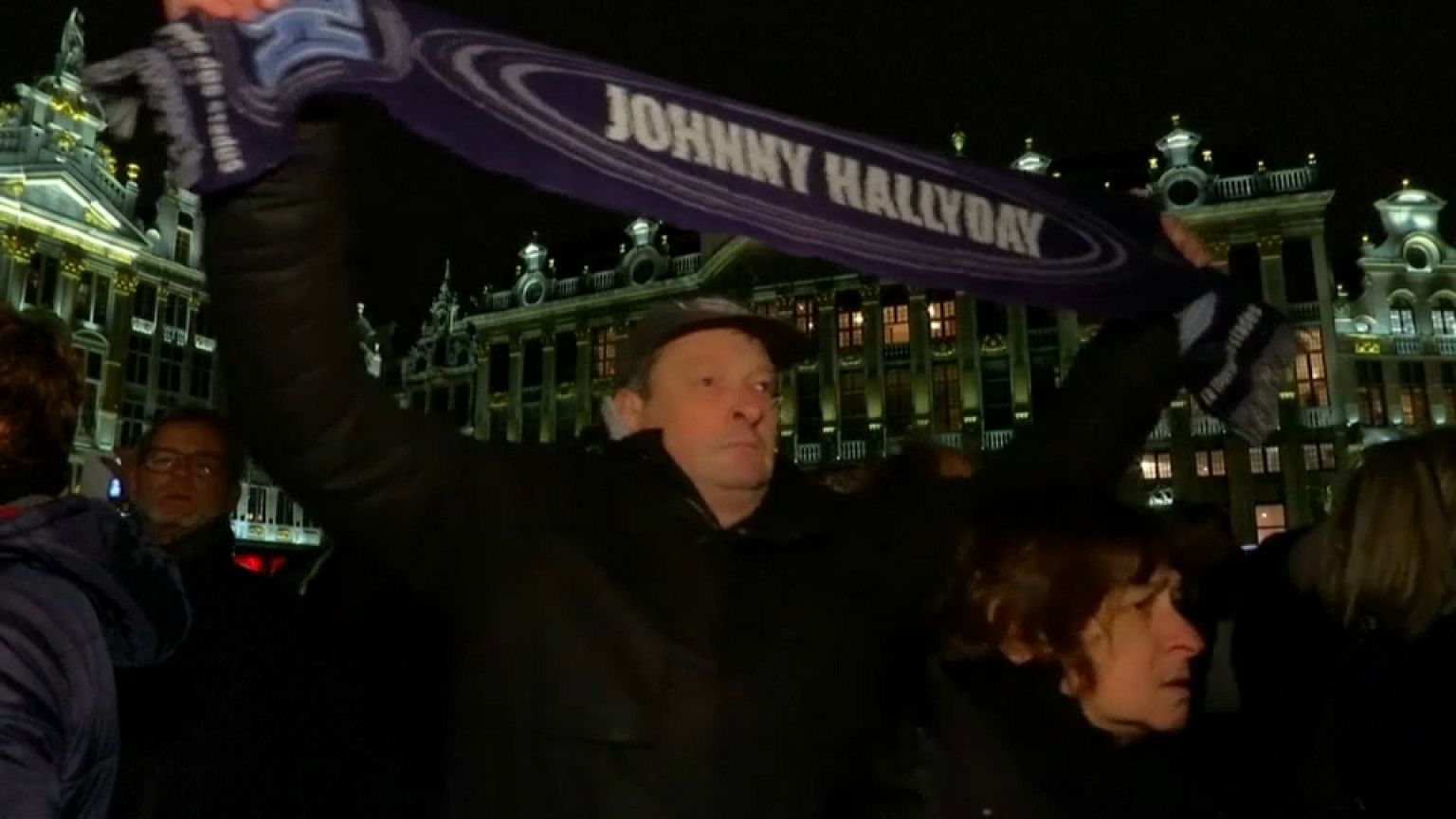 La Belgique pleure Jonnhy Hallyday 