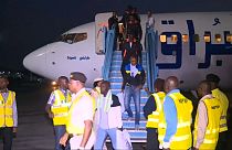401 مهاجر نيجيري يعودون إلى بلادهم بعد احتجازهم في ليبيا