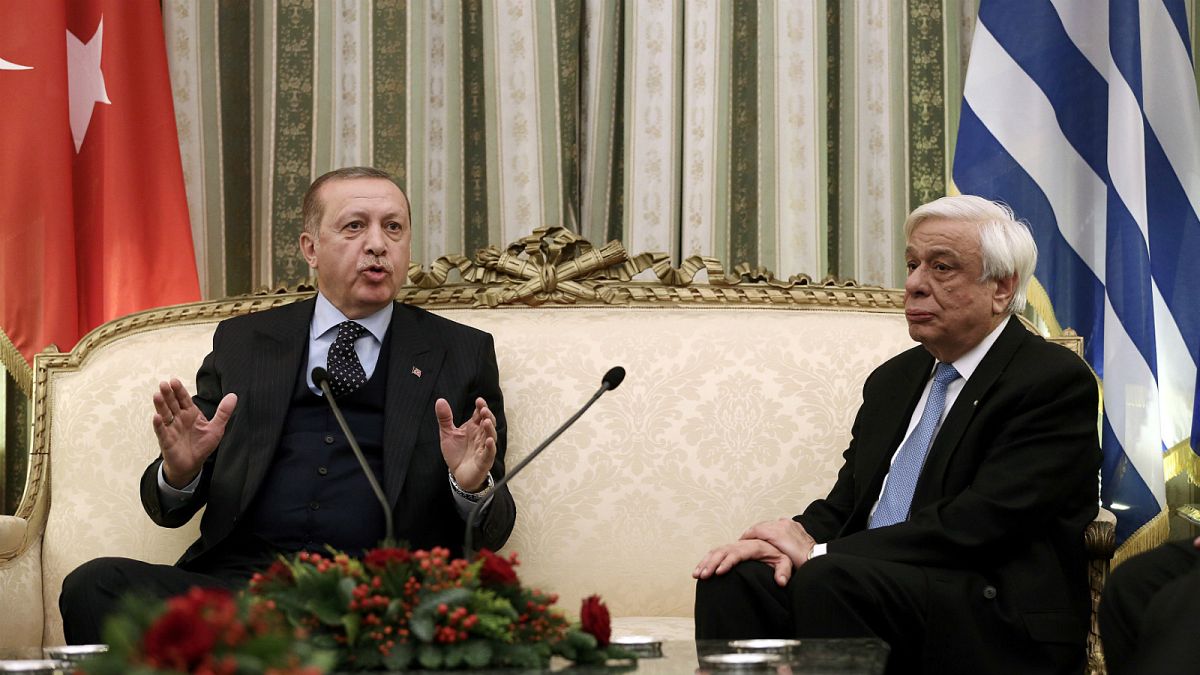 روسای جمهور ترکیه و یونان- عکس از رویترز