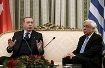 روسای جمهور ترکیه و یونان- عکس از رویترز