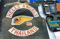Hells Angels detidos pela polícia tailandesa