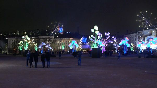 Lyon deslumbra con su fiesta de las luces Lyon deslumbra con su fiesta de las luces